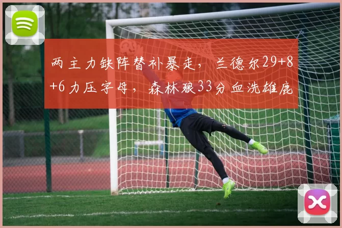 两主力缺阵替补暴走，兰德尔29+8+6力压字母，森林狼33分血洗雄鹿