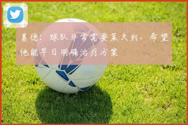 基德：球队非常需要莱夫利，希望他能早日明确治疗方案