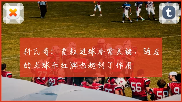 科瓦奇：首粒进球非常关键，随后的点球和红牌也起到了作用